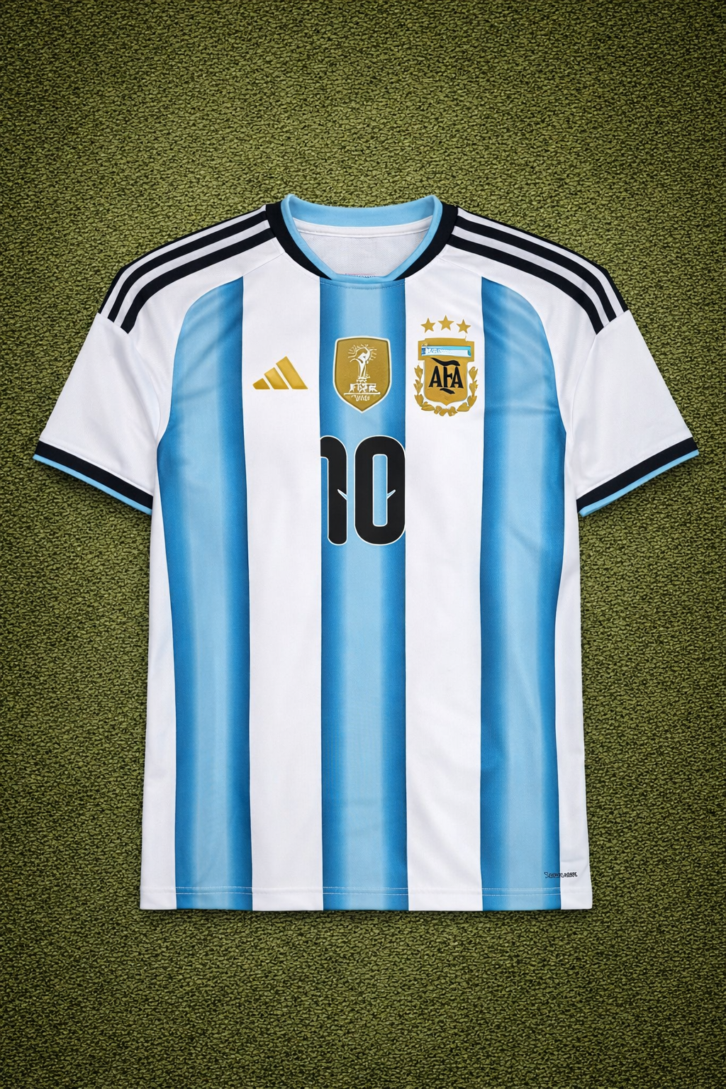 Camiseta Selección Argentina 2026 – Versión Jugador (Player Version) | Dorsal Messi + Parche Mundial 2XL