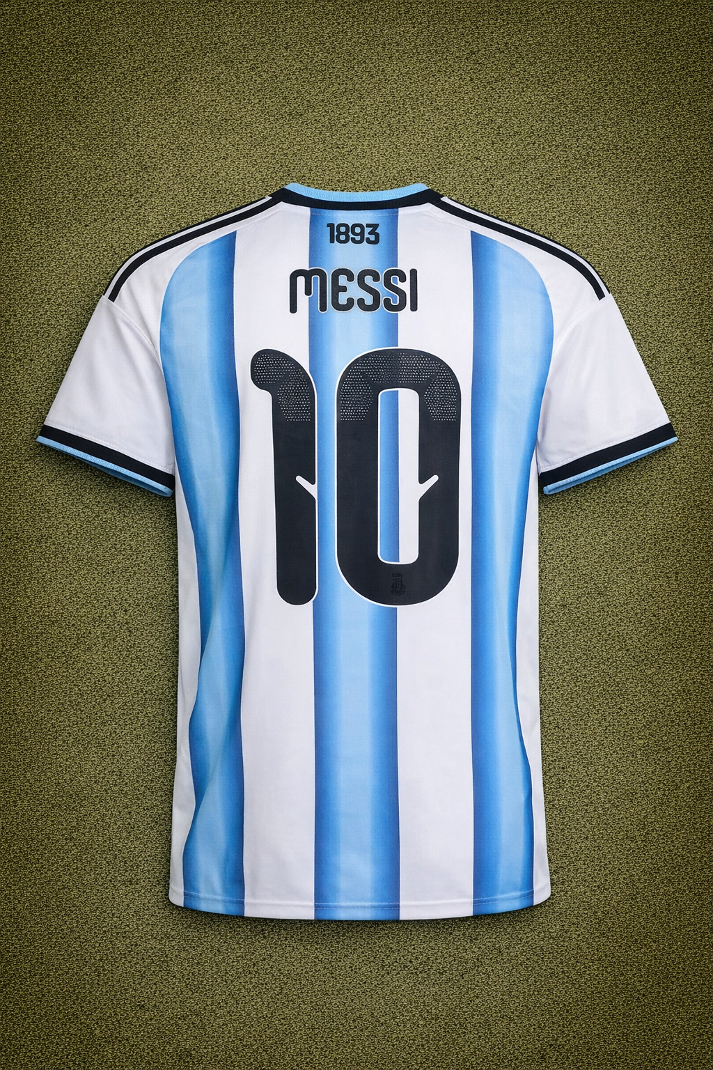 Camiseta Selección Argentina 2026 – Versión Jugador (Player Version) | Dorsal Messi + Parche Mundial 2XL